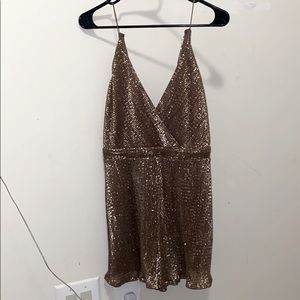 Sequin romper